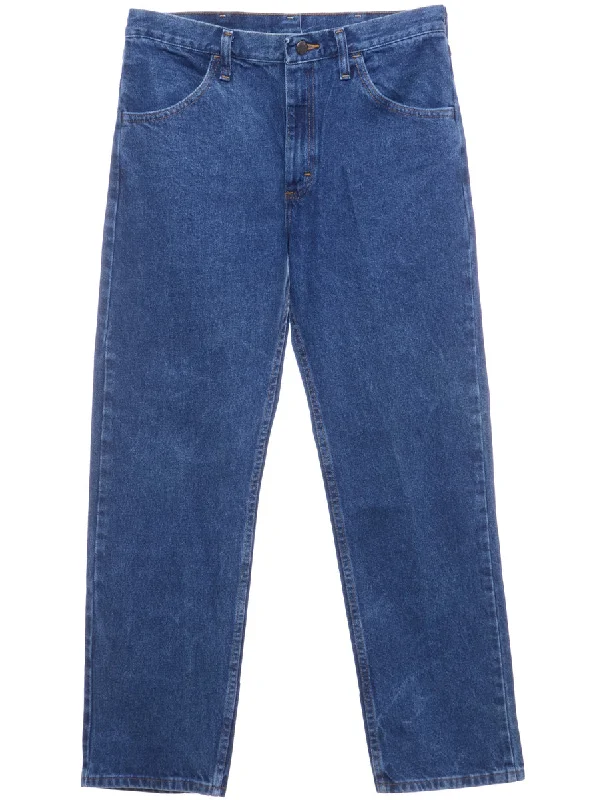 Bargain Bin Beyond Retro Reworked Tapered Cropped Jeans - W32