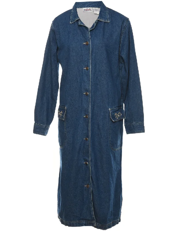 Amazing Deals Bill Blass Denim Dress - M