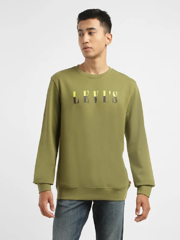 Early Bird Discount Men's Brand Logo Crew Neck Sweatshirt