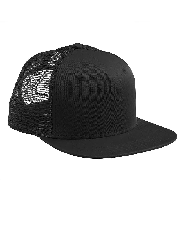 Big Accessories Surfer Trucker Cap | Black/ Black