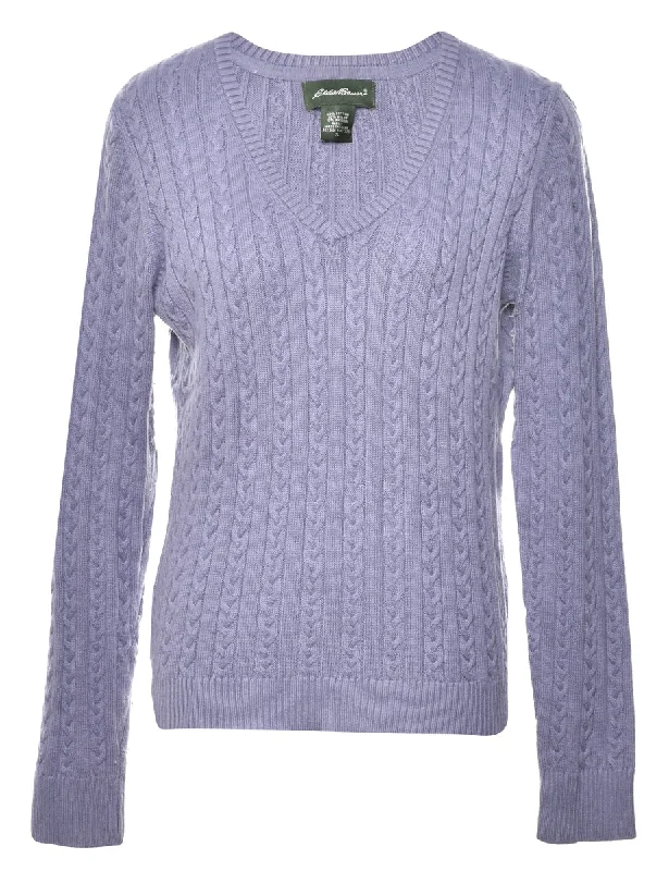 Cable Knit Jumper - S