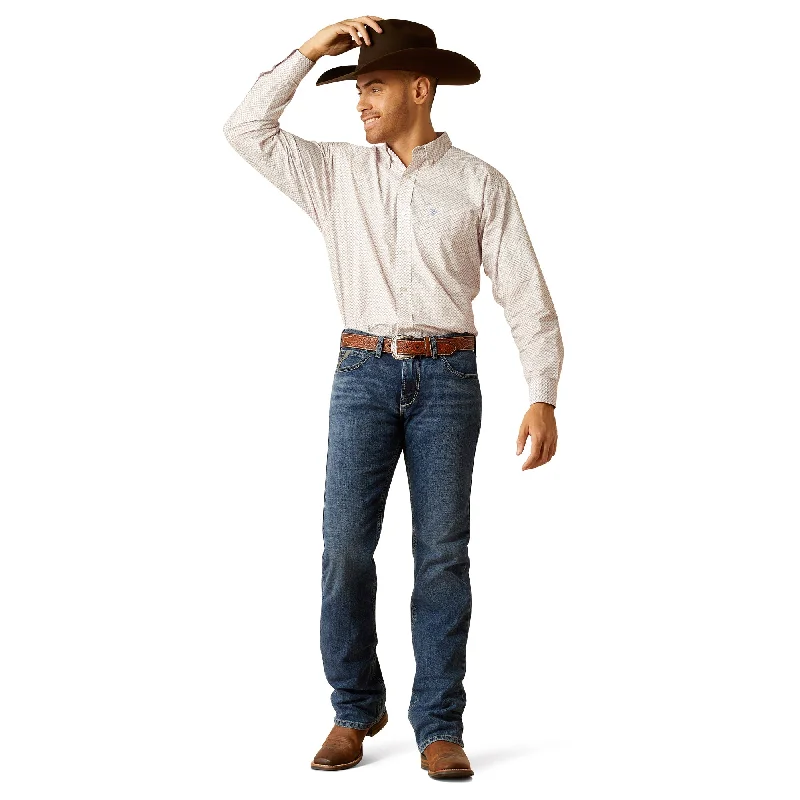 Amazing Deals Ariat Talbott White Classic Fit Shirt