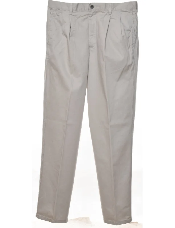 Super Deal Beige Classic Lee Trousers - W36 L32