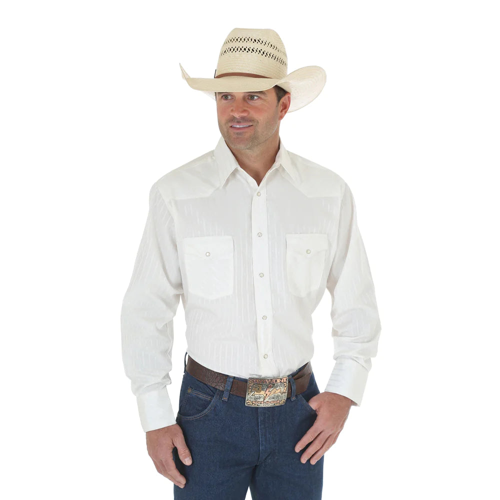 Wrangler Mens Sport Western Snap Shirt