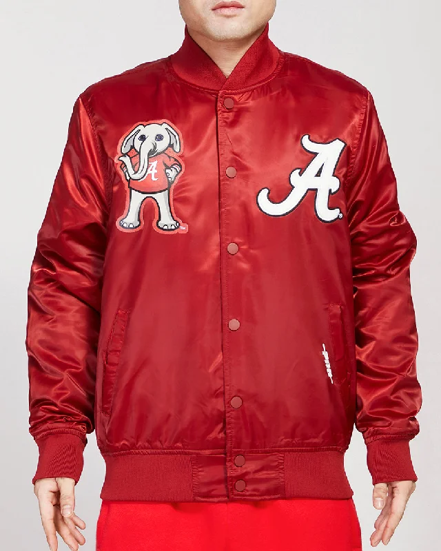 Weekend Bargains Await You UNIVERSITY OF ALABAMA CLASSIC SATIN JACKET (CARDINAL RED) Weekend Bargains Await You UNIVERSITY OF ALABAMA CLASSIC SATIN JACKET (CARDINAL RED)