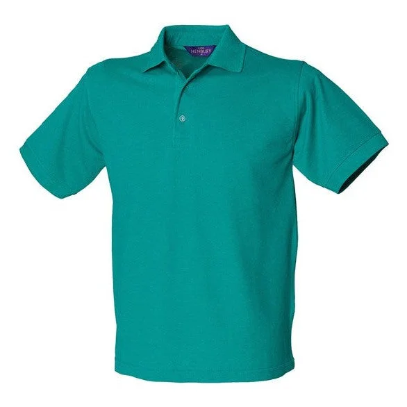 Special Discount Henbury 65/35 Classic Piqué Polo Shirt - Jade