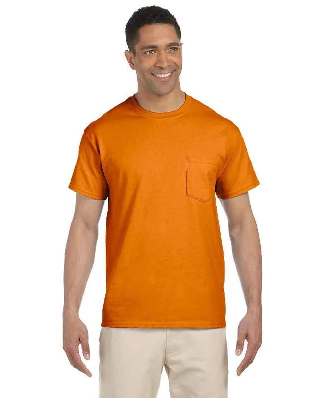 Unbeatable Prices Gildan Ultra Cotton Pocket T-Shirt | S Orange