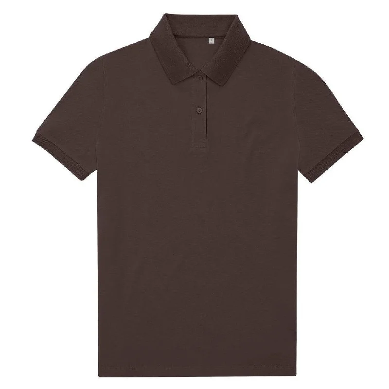 Discount Deals B&C Collection My Eco Polo 65/35 Women - Roasted Coffee
