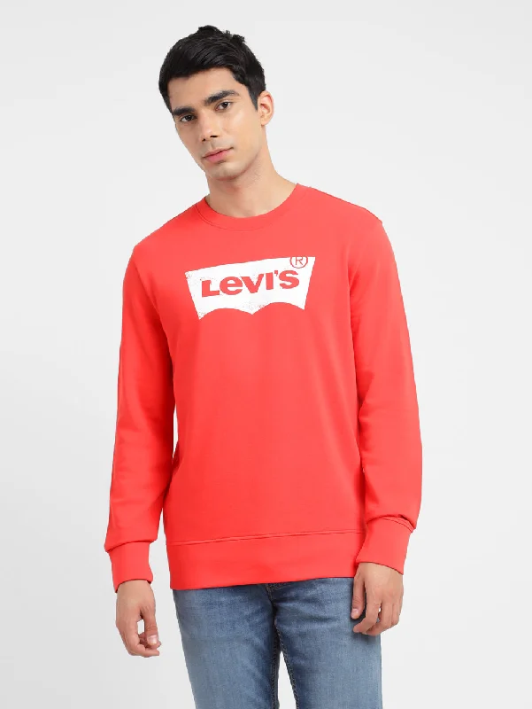 Men's Brand Logo Crew Neck Sweatshirt