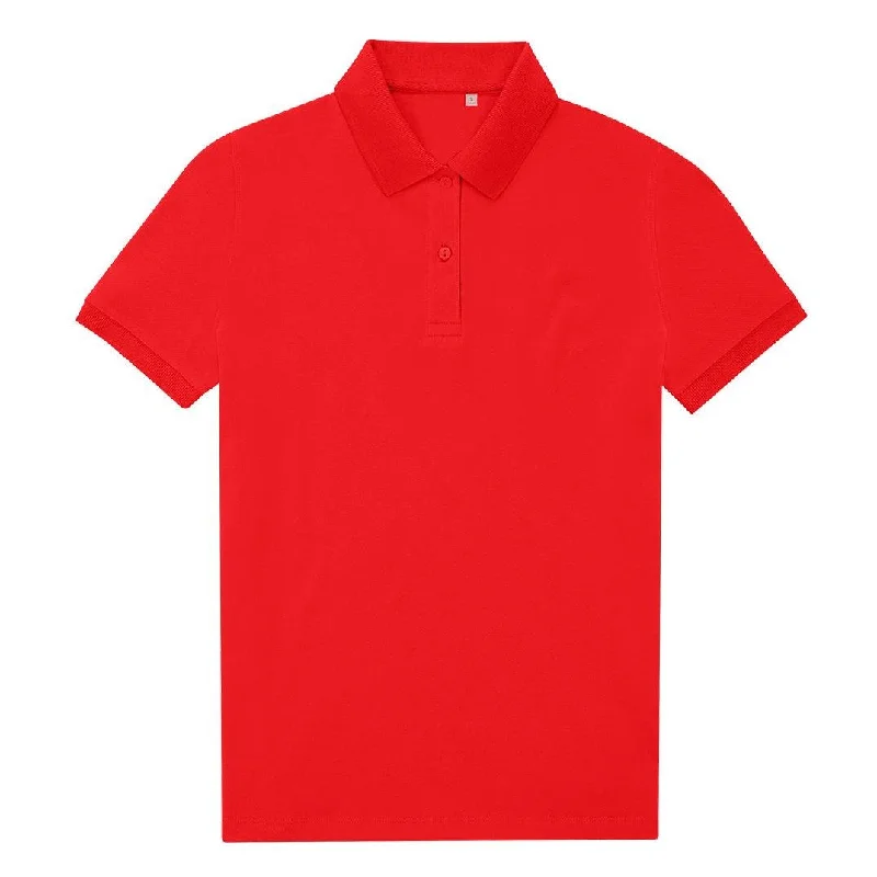 Exclusive Savings B&C Collection My Eco Polo 65/35 Women - Pop Tomato