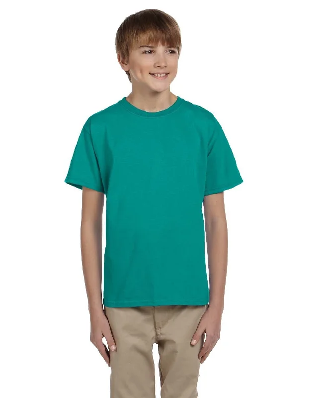 Gildan Ultra Cotton Youth Heavyweight T-Shirt | Jade Dome