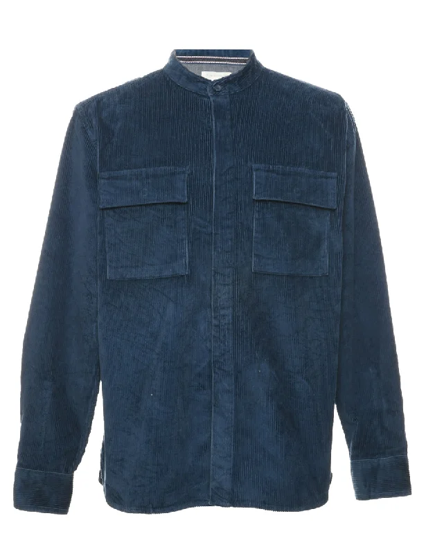 Blue Corduroy Shirt - XL