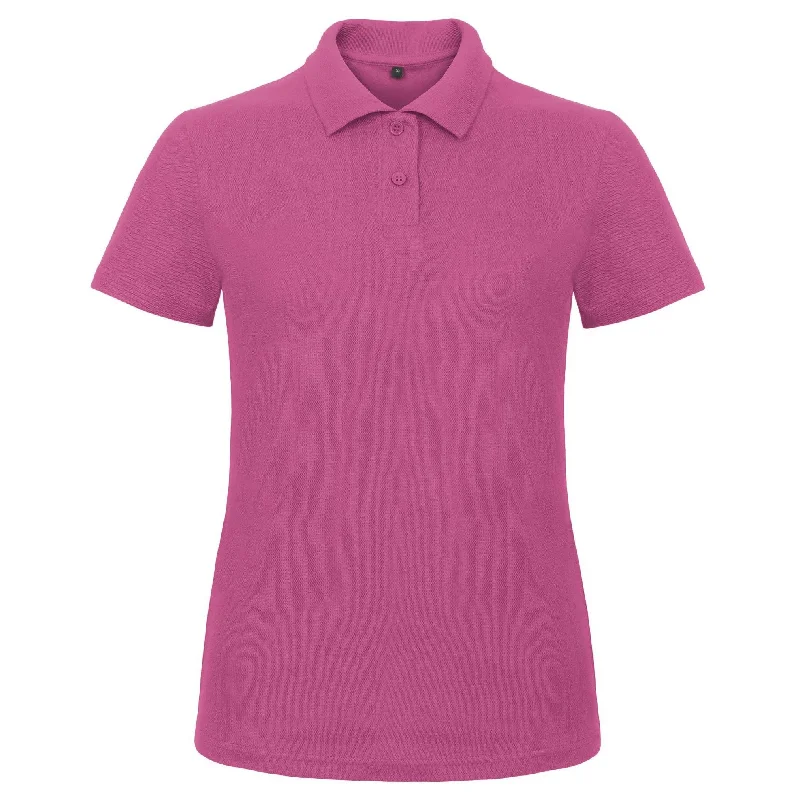 Buy Now B&C Collection Id.001 Polo Women - Fuchsia