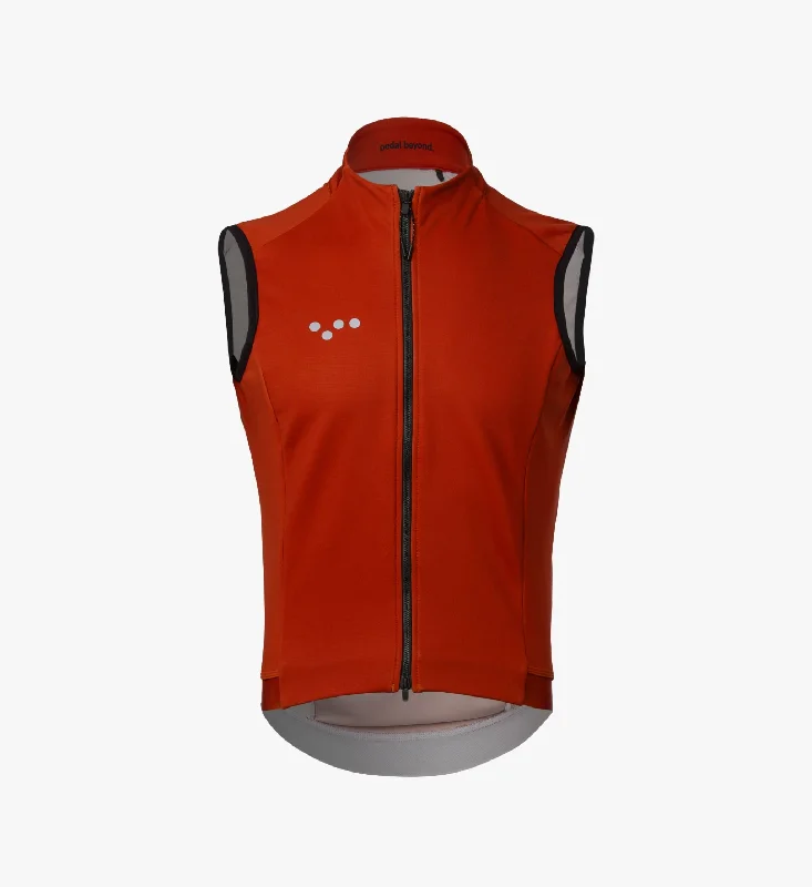 While Supplies Last Essentials / Men's Thermal Gilet - Paprika