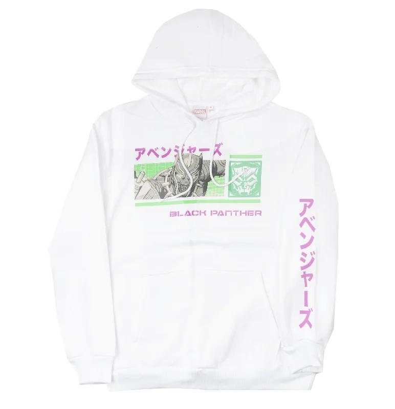 Savings Spectacular MARVEL BLACK PANTHER LICENSED HOODIE WHITE - 4AMS00080CL