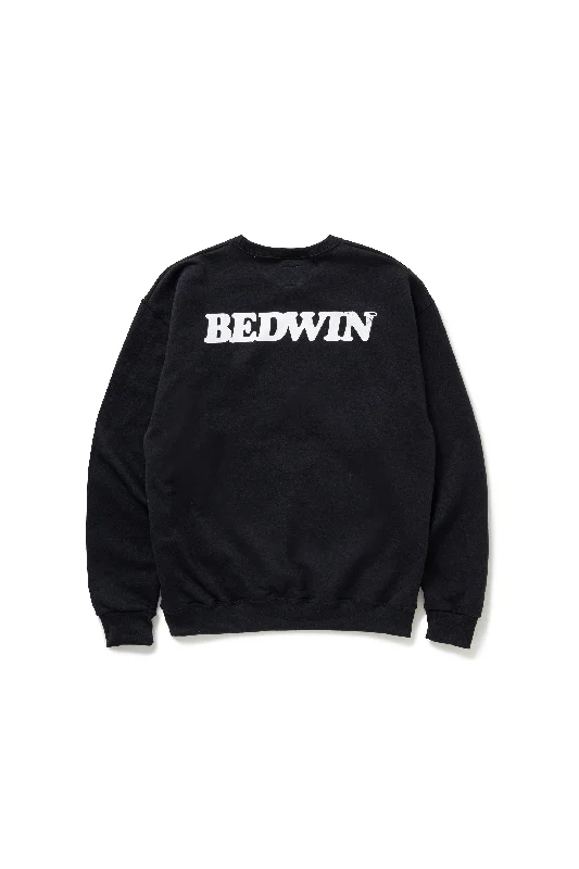 L/S PRINTED C-NECK SWEAT "TRUMAN"