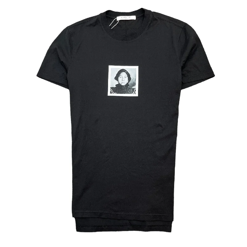 Men's Face Logo T-Shirt Black Size M