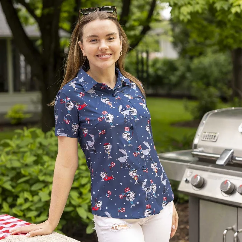 Loyalty Reward Fins & Freedom – Women's KUNUFLEX Short Sleeve Shirt