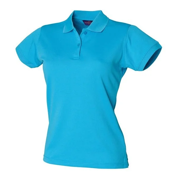 Blowout Sale Henbury Women's Coolplus® Polo Shirt - Turquoise