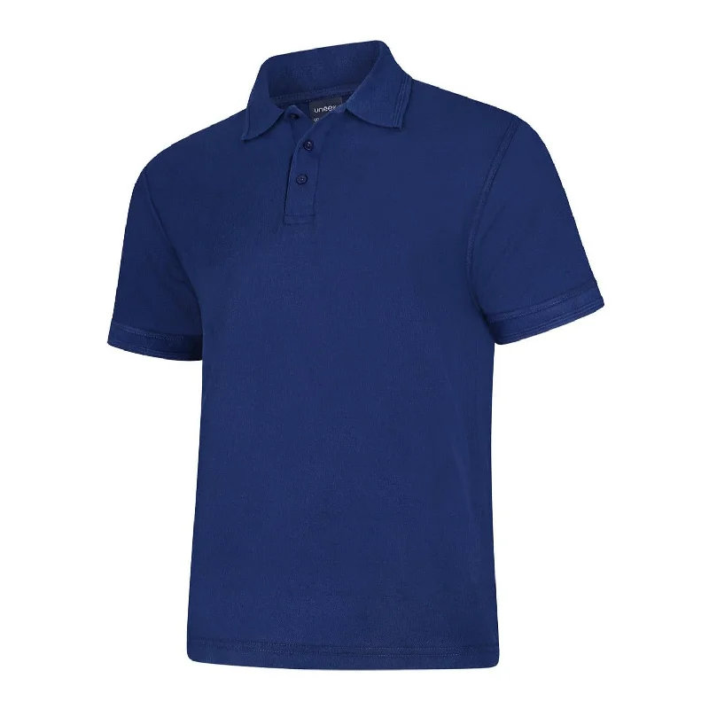 Price Slash Uneek Deluxe Poloshirt French Navy
