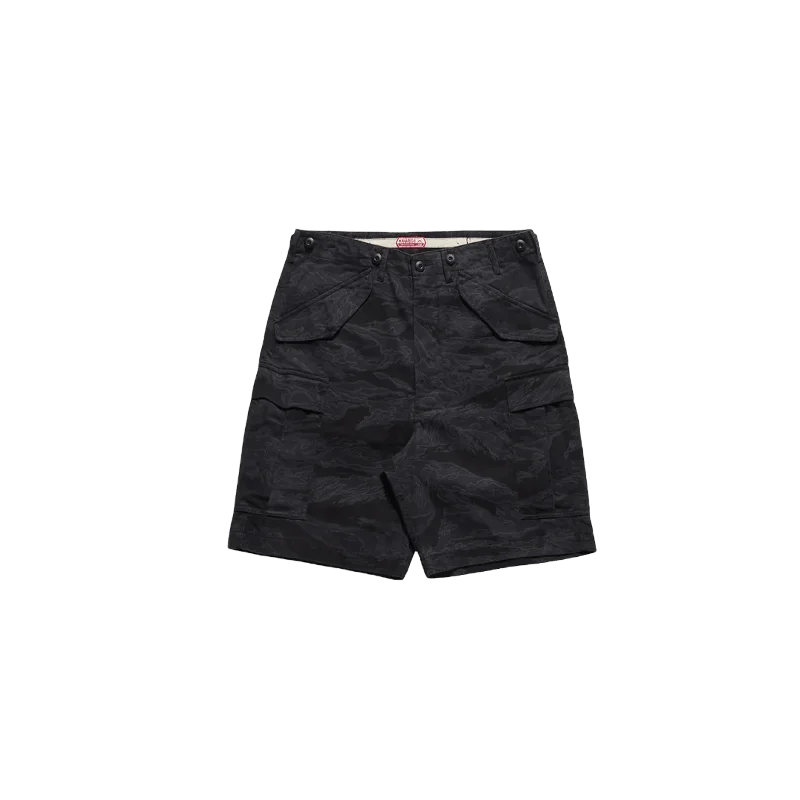 Tigerstripe Loose Cargo Shorts Subdued Night