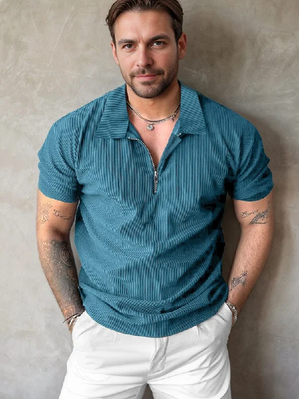 Super Sale Beathable Corduroy Polo Shirt