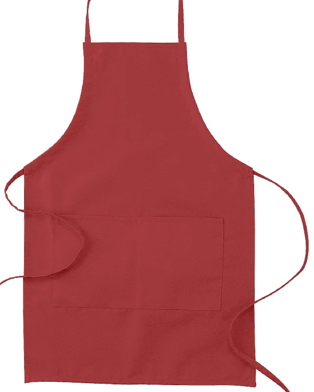 Stock Up Big Accessories Two-Pocket Apron | Red
