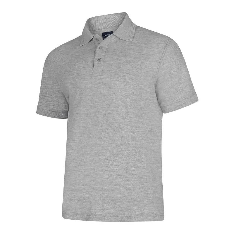 Buy More, Save More Uneek Deluxe Poloshirt Heather Grey