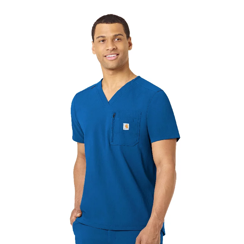 Carhartt Rugged Flex Peak Men's Tuck-In Scrub Top - Royal