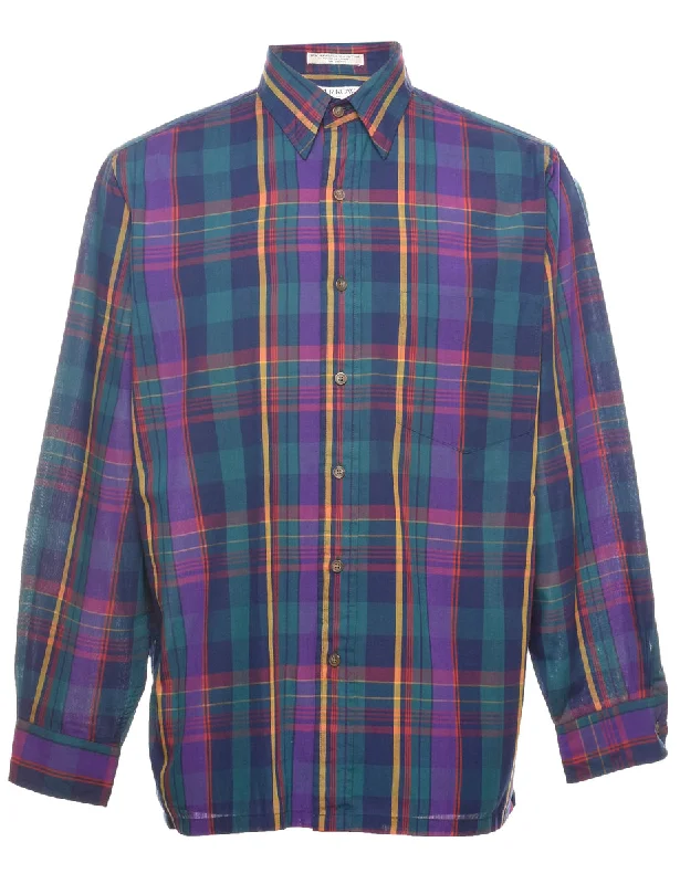 Closeout Deal Arrow Checked Shirt - M