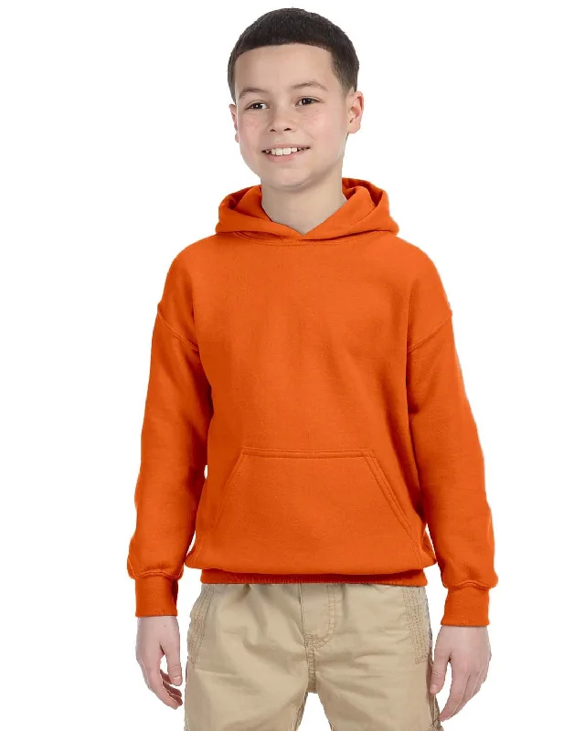 Gildan Youth Lightweight 50/50 Hoodie | Orange