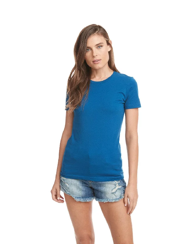 Shop and Save Next Level Ladies Boyfriend Tee | Turquoise