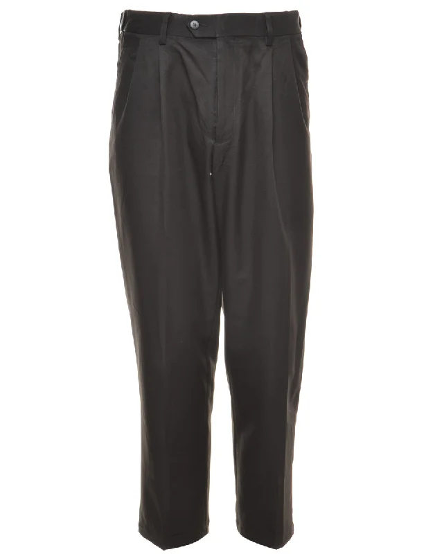 Inventory Reduction Beyond Retro Reworked Lewis Cropped Smart Trousers - W34