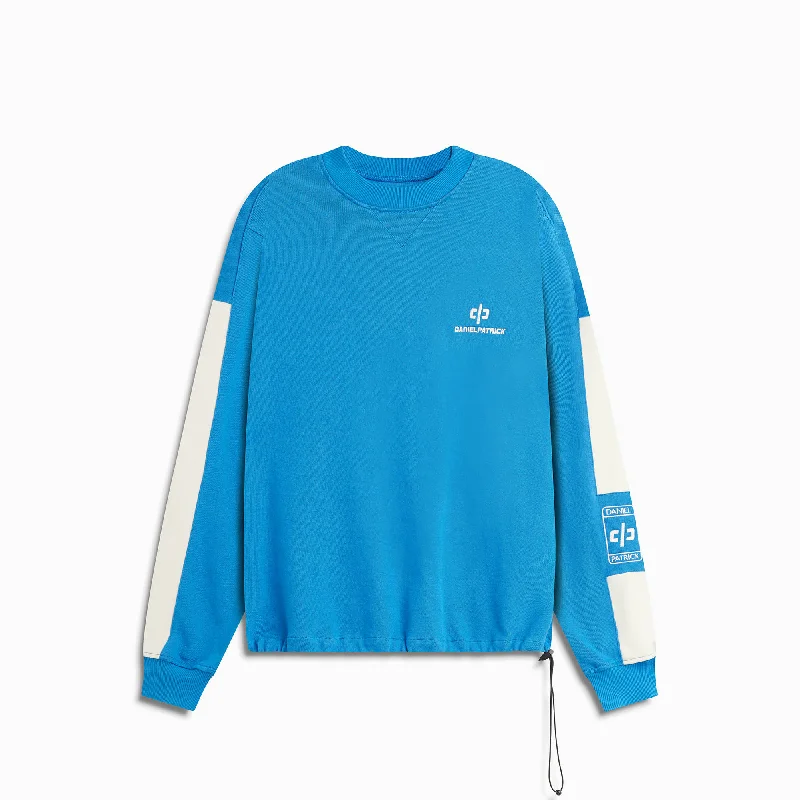 Weekend Discounts Worth Grabbing Beverly Hills crewneck / vintage blue + ivory