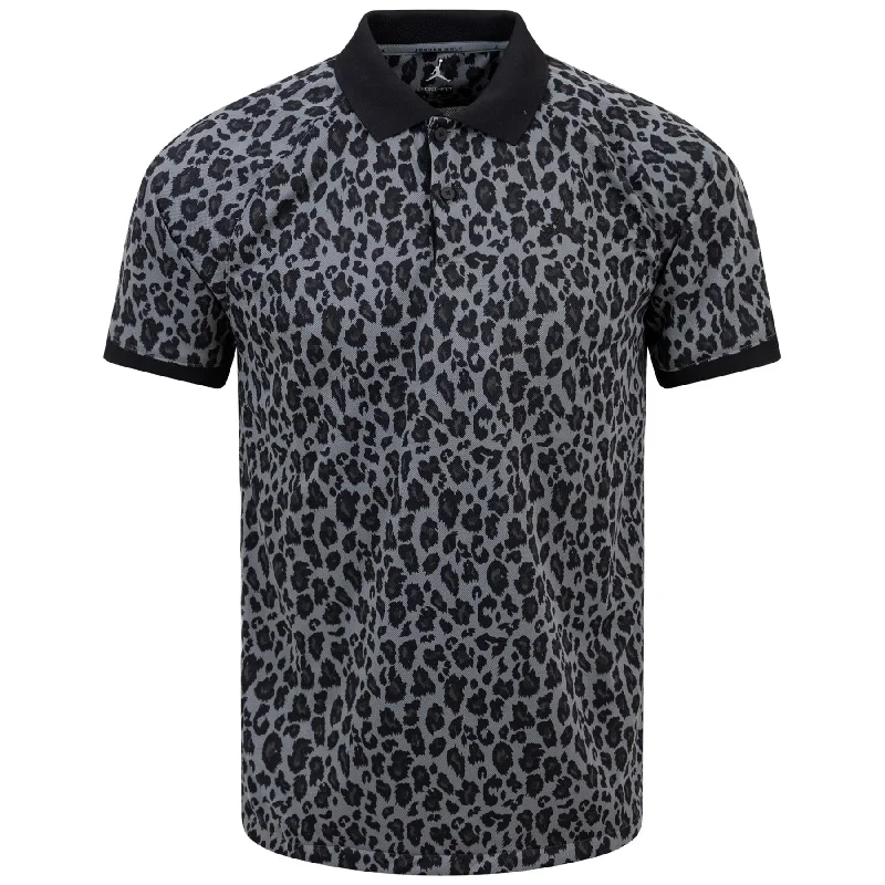 Jordan Dri-FIT Statement AOP Golf Polo Smoke Grey - SS24