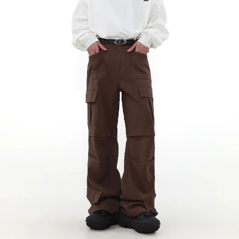 Limited Availability Casual Straight Fit Cargo Pants