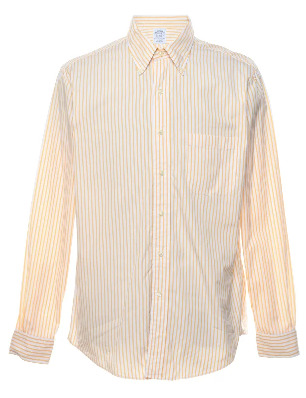 Brooks Brothers Striped Smart Shirt - L