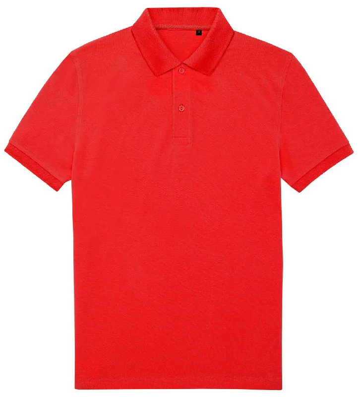 Unwind with Weekend Discounts B&C Collection My Eco Polo 65/35 - Red