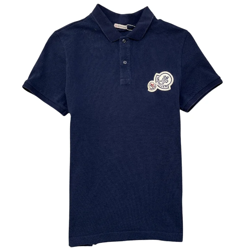 Flash Sale Men's Maglia Logo Polo Shirt Navy Size M