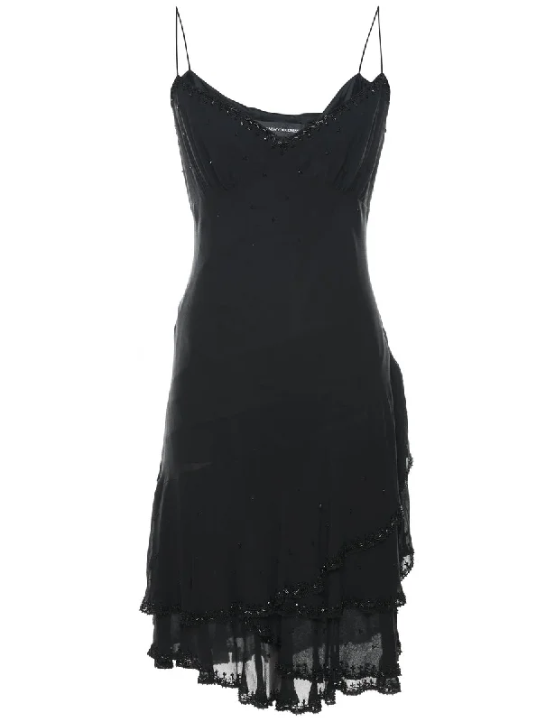 Massive Deals Black Evening Dress - M