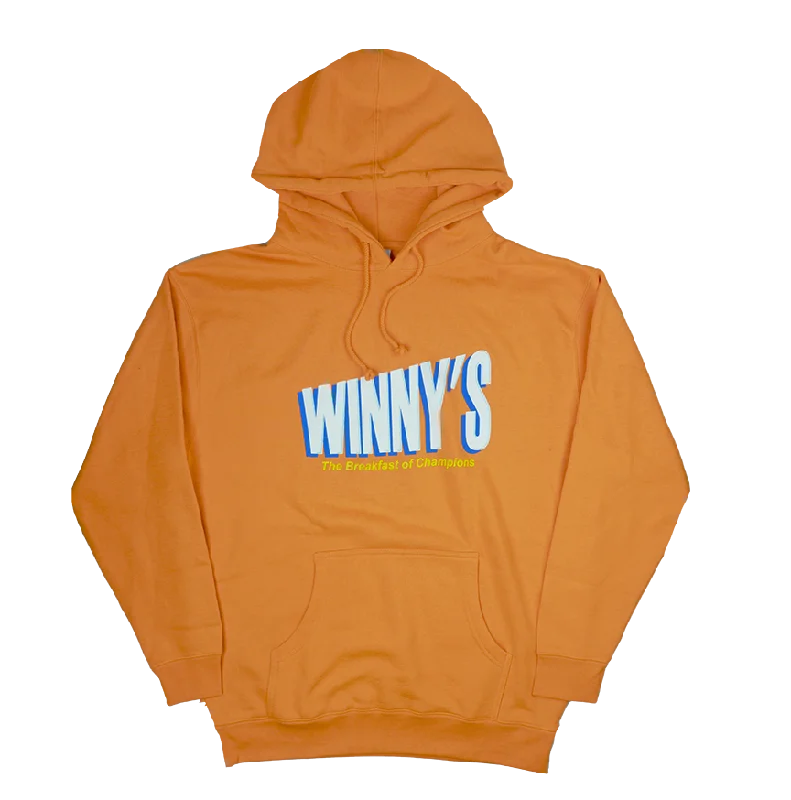 Weekend Specials to Indulge In BRADLEY MARTIN WINNYS HOODIE ORANGE - RAW-20-21551