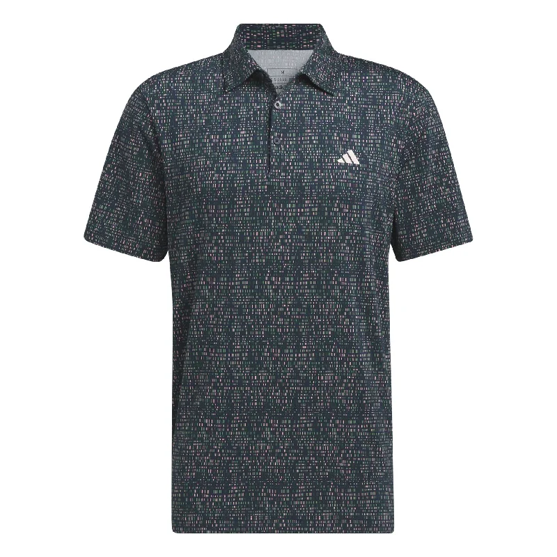 Online Only Ultimate365 Power Grind Print Polo Navy - AW24