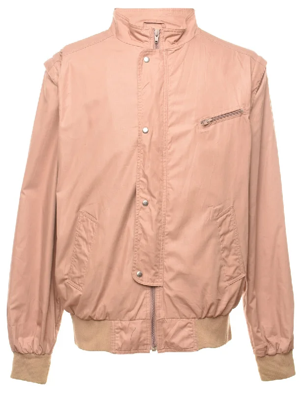 Epic Deals Beige Zip-Front Jacket - L