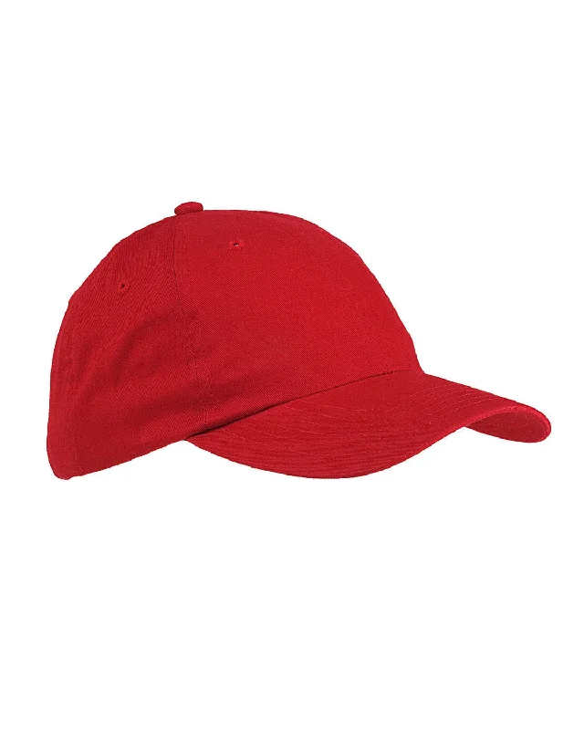 Price Drop Big Accessories Brushed Cotton Twill Cap | Red