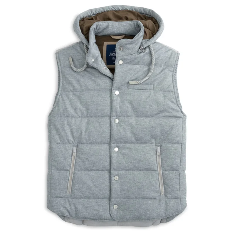 Final Clearance Johnnie-O Fairbanks Vest - Light Gray