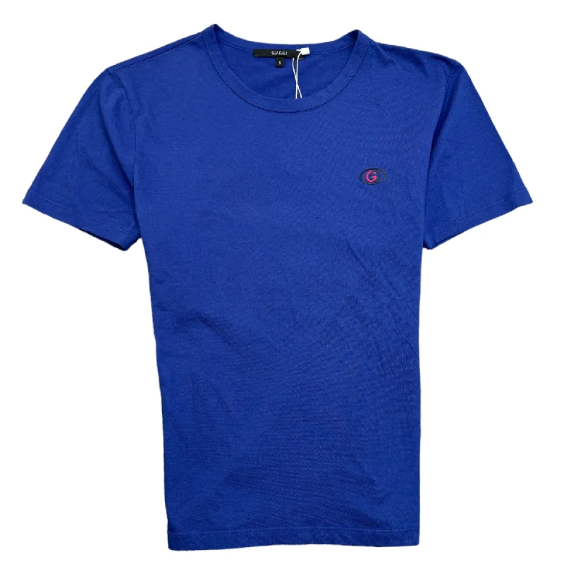 Men's Logo T-Shirt Blue Size S