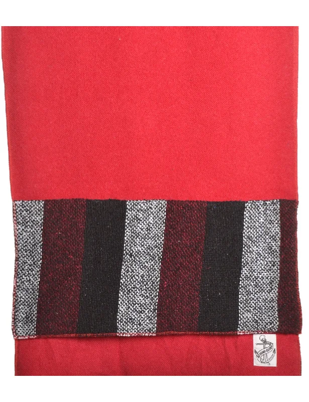 Price Drop Beyond Retro Label Blanket Scarf