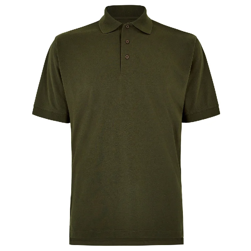 Season Finale Sale Kustom Kit Klassic Polo With Superwash® 60°C (Classic Fit) - Army Green