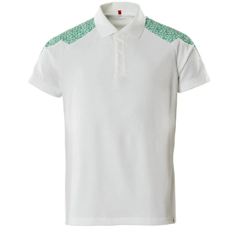 White/Grass Green