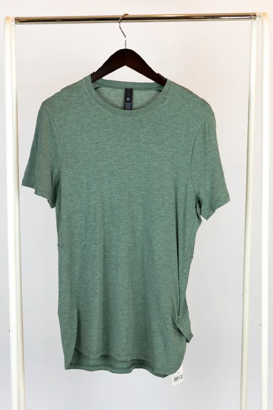 Men's Balancer Short-Sleeve Shirt | Heathered Grey Eucalyptus